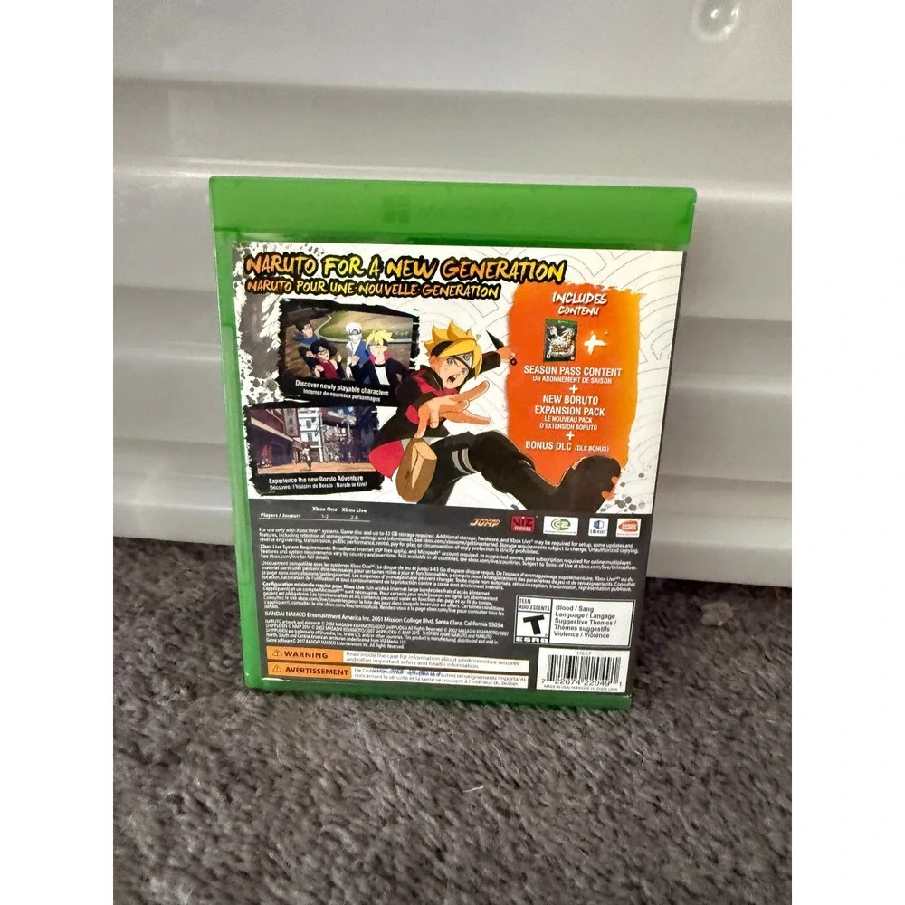 Naruto Shippuden Ultimate Ninja Storm 4 Road to Boruto XboxOne Bandai Namco Game